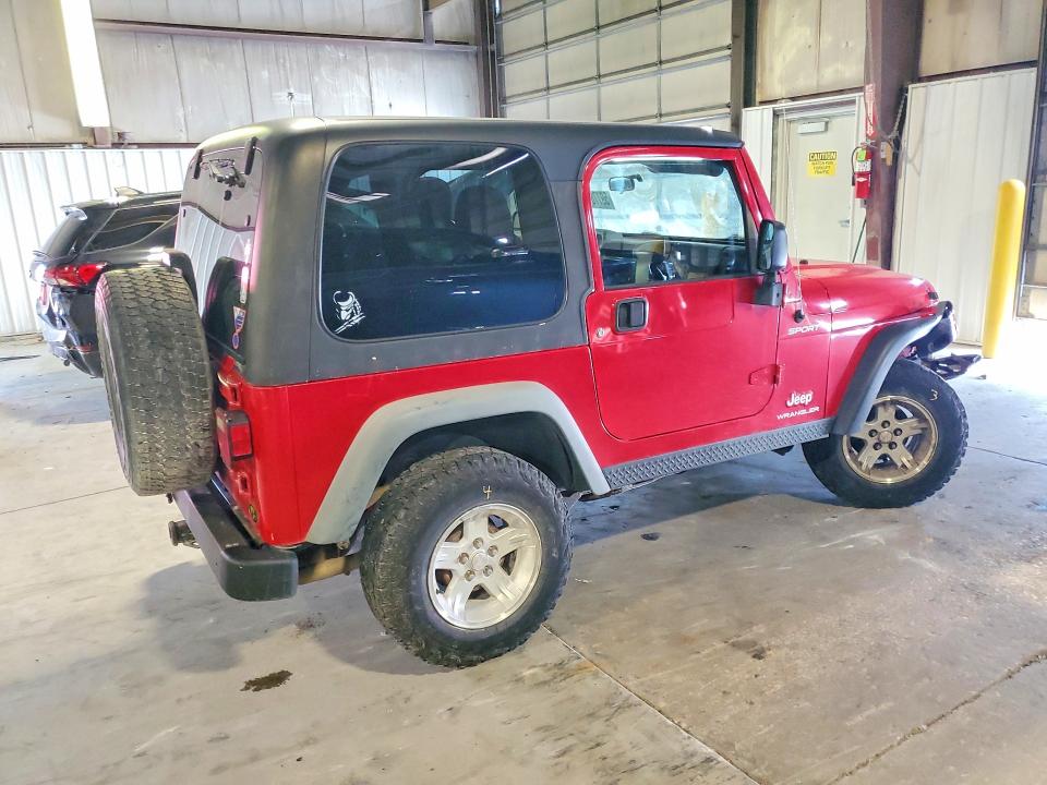 Продажа на аукционе авто 2004 Jeep Wrangler / Tj, vin: 1J4FA49S44P743691, номер лота: 59778176