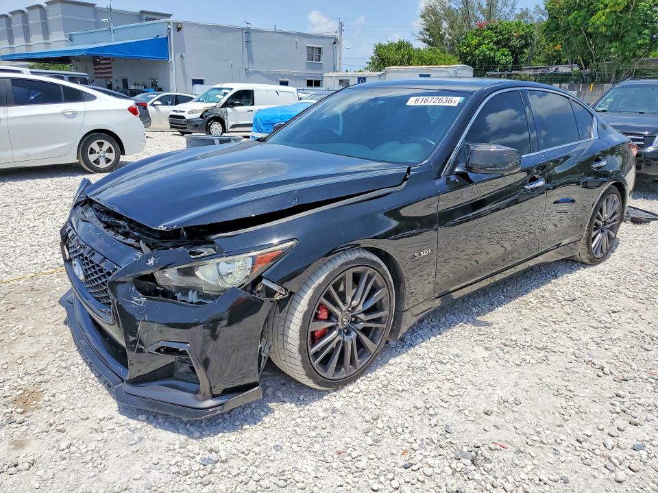 Aukcja sprzedaży 2018 Infiniti Q50, vin: JN1FV7AR5JM481202, numer aukcji: 61672636