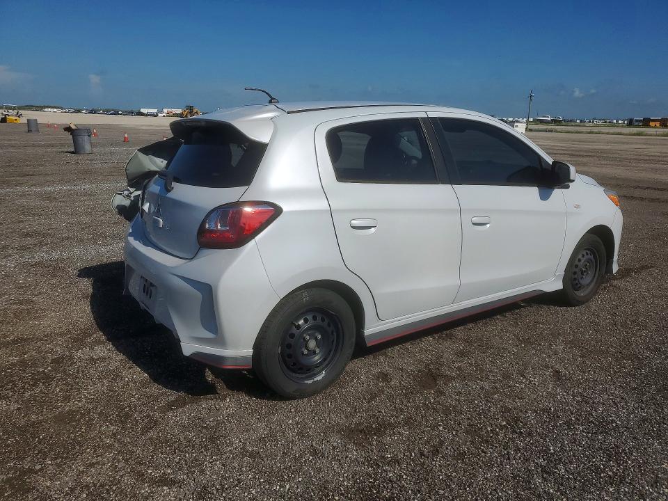 2021 Mitsubishi Mirage მანქანა იყიდება აუქციონზე, vin: ML32AUHJ8MH000607, აუქციონის ნომერი: 59866206
