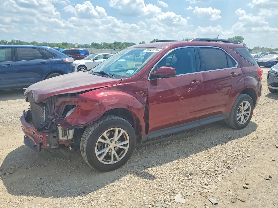 60049076 :رقم المزاد ، 2GNALCEK8H1606015 vin ، 2017 Chevrolet Equinox مزاد بيع