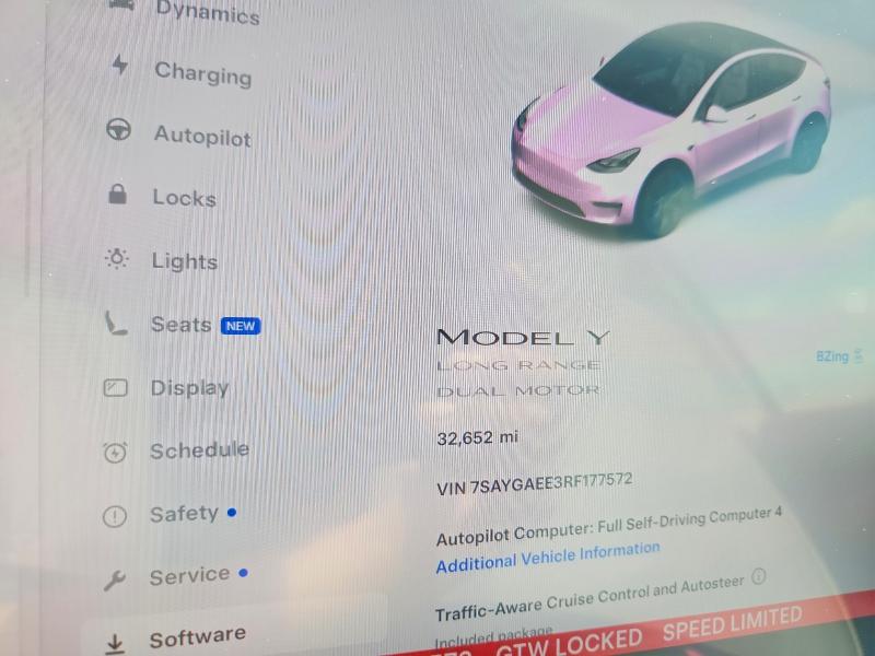 Aukcja sprzedaży 2024 Tesla Model Y, vin: 7SAYGAEE3RF177572, numer aukcji: 59708226