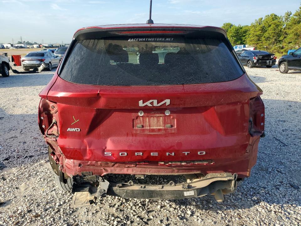 60087176 :رقم المزاد ، 5XYRGDLC0NG077680 vin ، 2022 Kia Sorento مزاد بيع