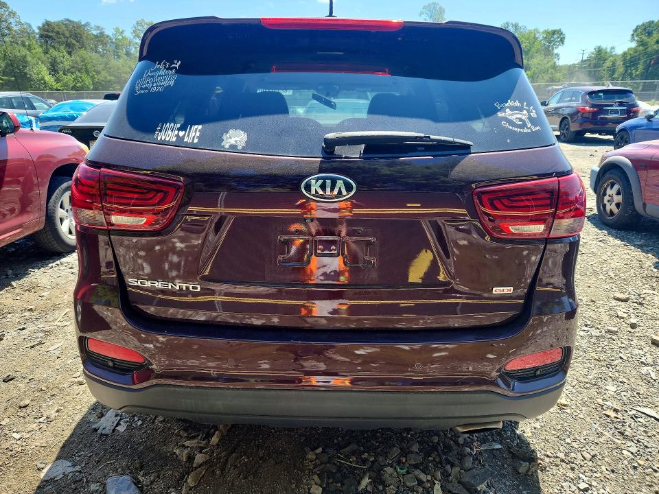 62357716 :رقم المزاد ، 5XYPG4A38LG654544 vin ، 2020 Kia Sorento مزاد بيع