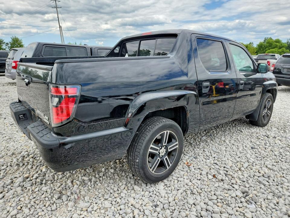Продаж на аукціоні авто 2013 Honda Ridgeline, vin: 5FPYK1F7XDB001601, номер лоту: 62208926