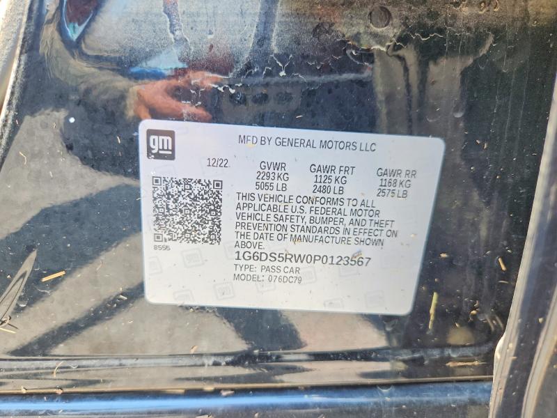 Продажа на аукционе авто 2023 Cadillac Ct5, vin: 1G6DS5RW0P0123567, номер лота: 62676476