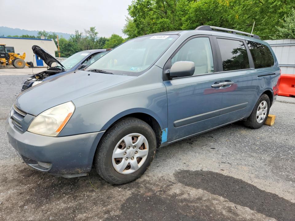2007 Kia Sedona მანქანა იყიდება აუქციონზე, vin: KNDMB233X76110834, აუქციონის ნომერი: 62144626