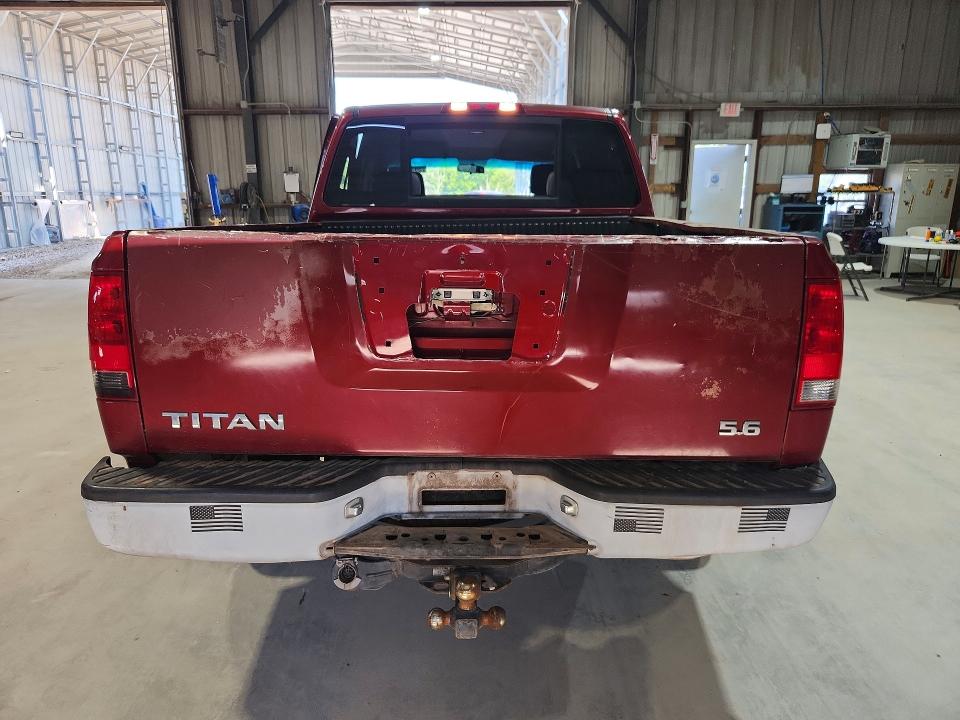 2006 Nissan Titan მანქანა იყიდება აუქციონზე, vin: 1N6BA07A76N506177, აუქციონის ნომერი: 59383016
