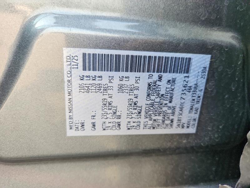 Aukcja sprzedaży 2026 Nissan Rogue, vin: 5N1BT3CA6TC735621, numer aukcji: 60941326