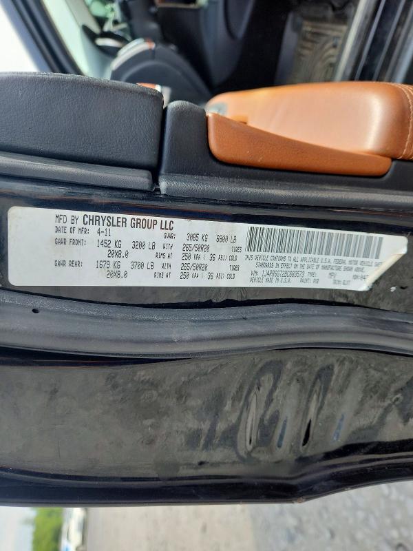 60610376 :رقم المزاد ، 1J4RR6GT2BC683573 vin ، 2011 Jeep Grand Cherokee مزاد بيع