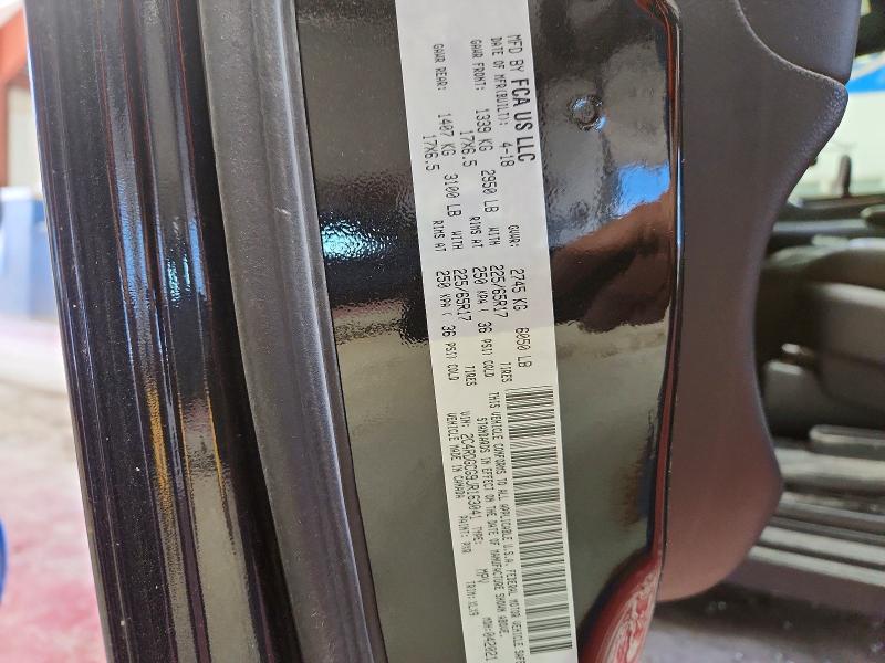 61585316 :رقم المزاد ، 2C4RDGCG9JR163041 vin ، 2018 Dodge Grand Caravan مزاد بيع