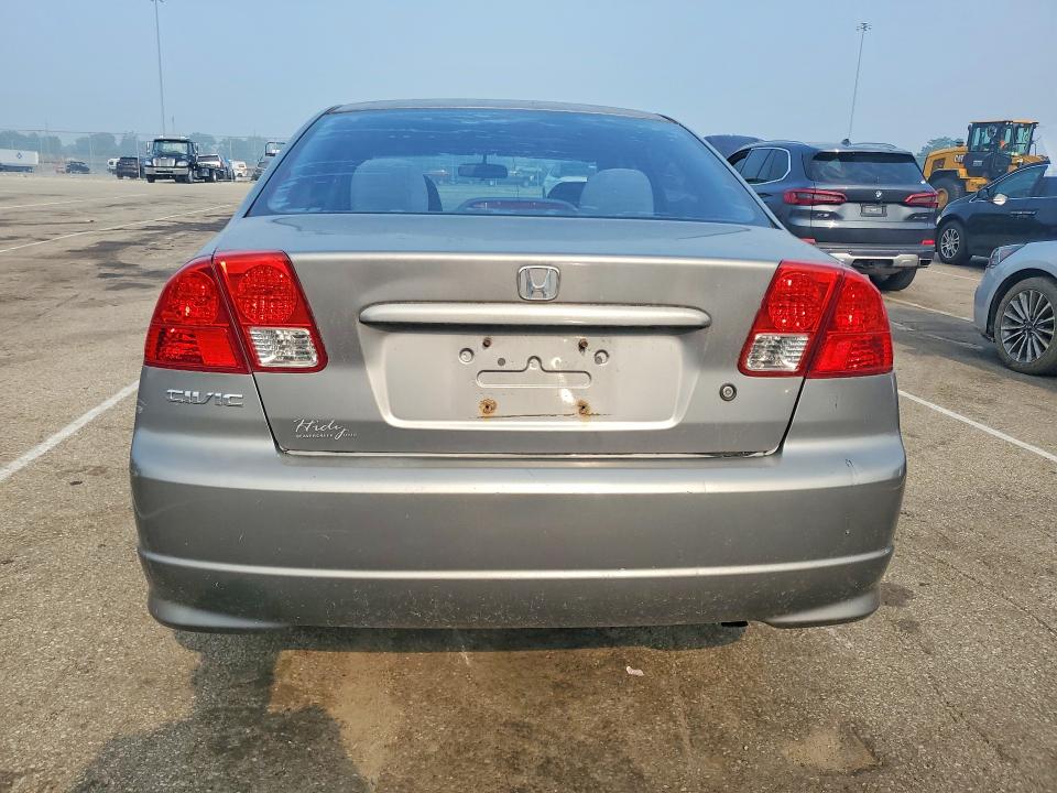 60364686 :رقم المزاد ، 1HGES16305L024989 vin ، 2005 Honda Civic مزاد بيع