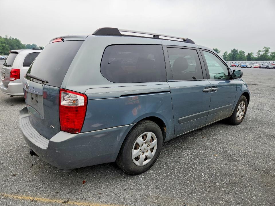 2007 Kia Sedona მანქანა იყიდება აუქციონზე, vin: KNDMB233X76110834, აუქციონის ნომერი: 62144626