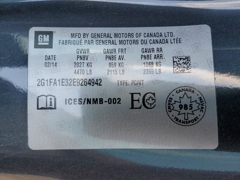Продажа на аукционе авто 2014 Chevrolet Camaro, vin: 2G1FA1E32E9264942, номер лота: 58452486