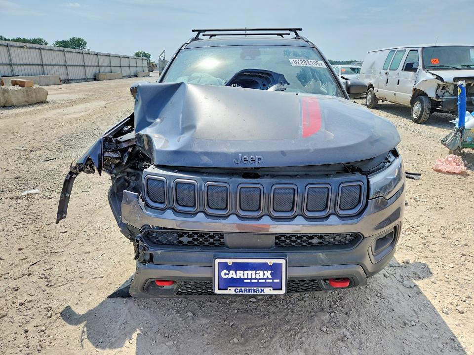 Продажа на аукционе авто 2022 Jeep Compass, vin: 3C4NJDDB2NT156931, номер лота: 62288106