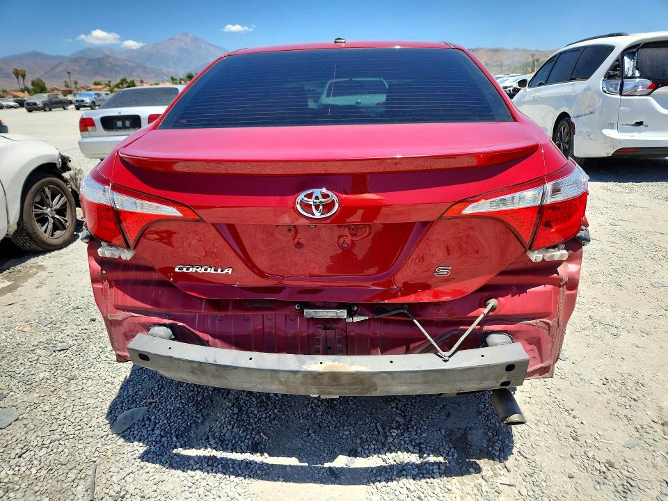 59876346 :رقم المزاد ، 5YFBURHE4GP411872 vin ، 2016 Toyota Corolla مزاد بيع