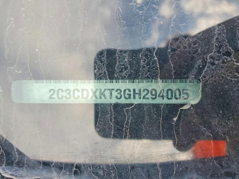 2016 Dodge Charger მანქანა იყიდება აუქციონზე, vin: 2C3CDXKT3GH294005, აუქციონის ნომერი: 77129335