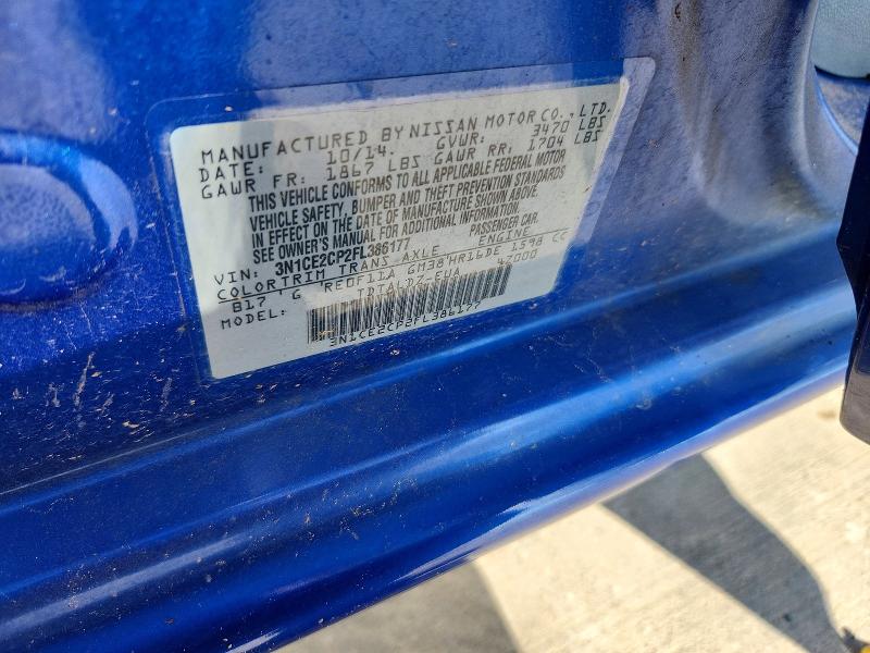 Продаж на аукціоні авто 2015 Nissan Versa Note, vin: 3N1CE2CP2FL386177, номер лоту: 85971775