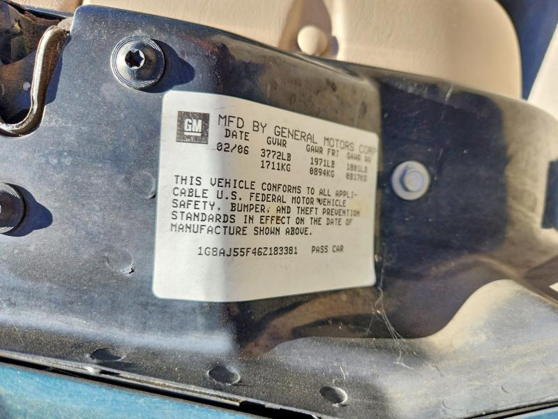 Продажа на аукционе авто 2006 Saturn Ion, vin: 1G8AJ55F46Z183381, номер лота: 63248316