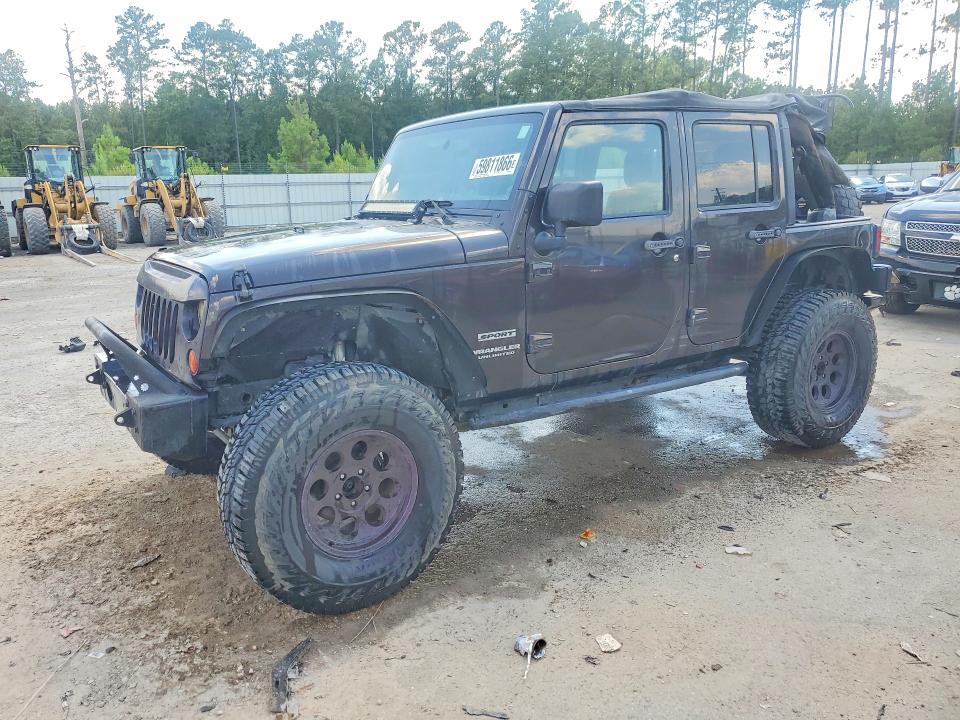 59811866 :رقم المزاد ، 1C4BJWDG8DL654829 vin ، 2013 Jeep Wrangler Unlimited مزاد بيع