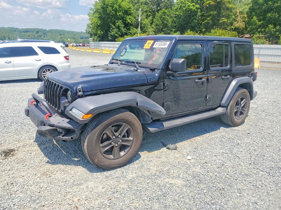 Aukcja sprzedaży 2020 Jeep Wrangler Unlimited, vin: 1C4HJXDN3LW347760, numer aukcji: 61559366