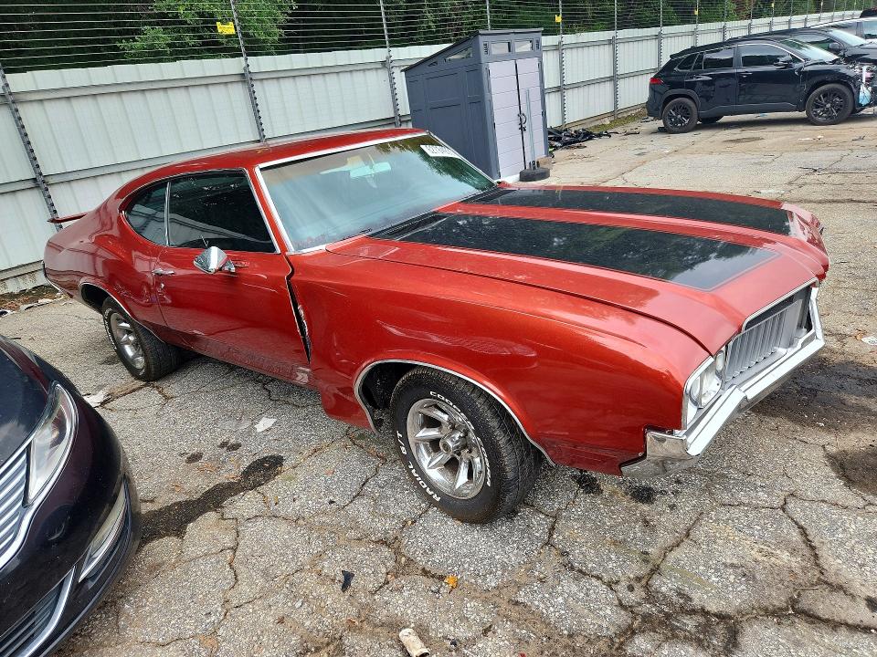 Aukcja sprzedaży 1970 Oldsmobile Cutlass, vin: 33C870E107148, numer aukcji: 62784936