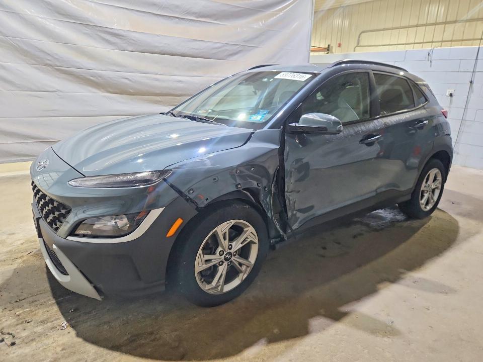 2022 Hyundai Kona მანქანა იყიდება აუქციონზე, vin: KM8K6CAB4NU824975, აუქციონის ნომერი: 59776316