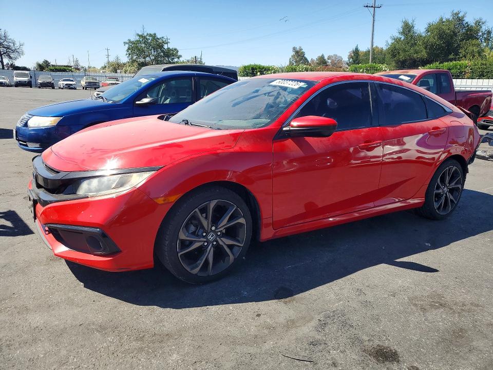 Aukcja sprzedaży 2019 Honda Civic, vin: 2HGFC2E87KH522006, numer aukcji: 60037226