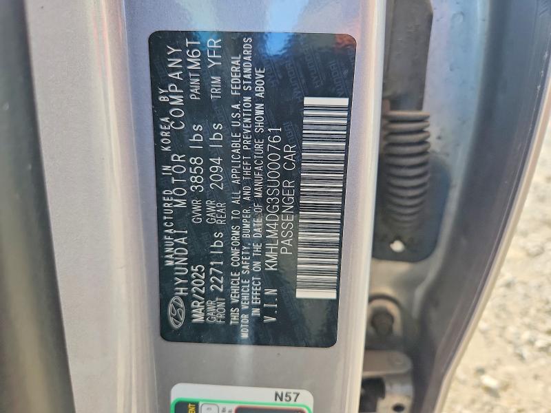 Aukcja sprzedaży 2025 Hyundai Elantra, vin: KMHLM4DG3SU000761, numer aukcji: 59868036