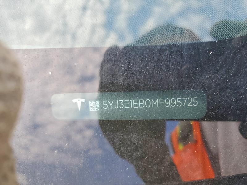 Aukcja sprzedaży 2021 Tesla Model 3, vin: 5YJ3E1EB0MF995725, numer aukcji: 61464996