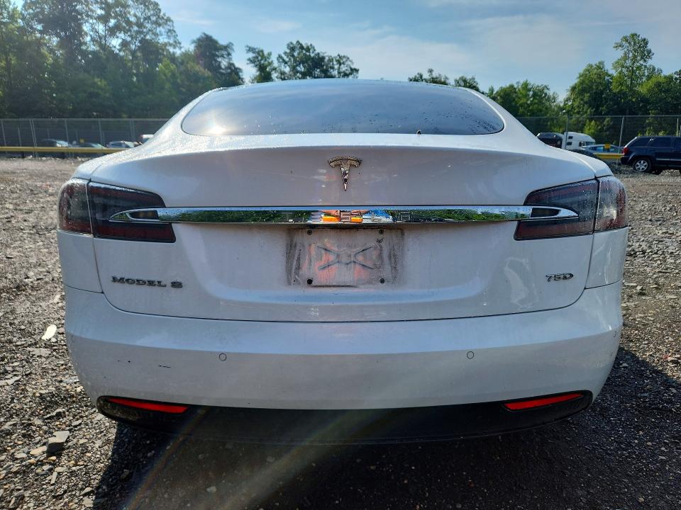 2018 Tesla Model S მანქანა იყიდება აუქციონზე, vin: 5YJSA1E24JF244887, აუქციონის ნომერი: 60194996