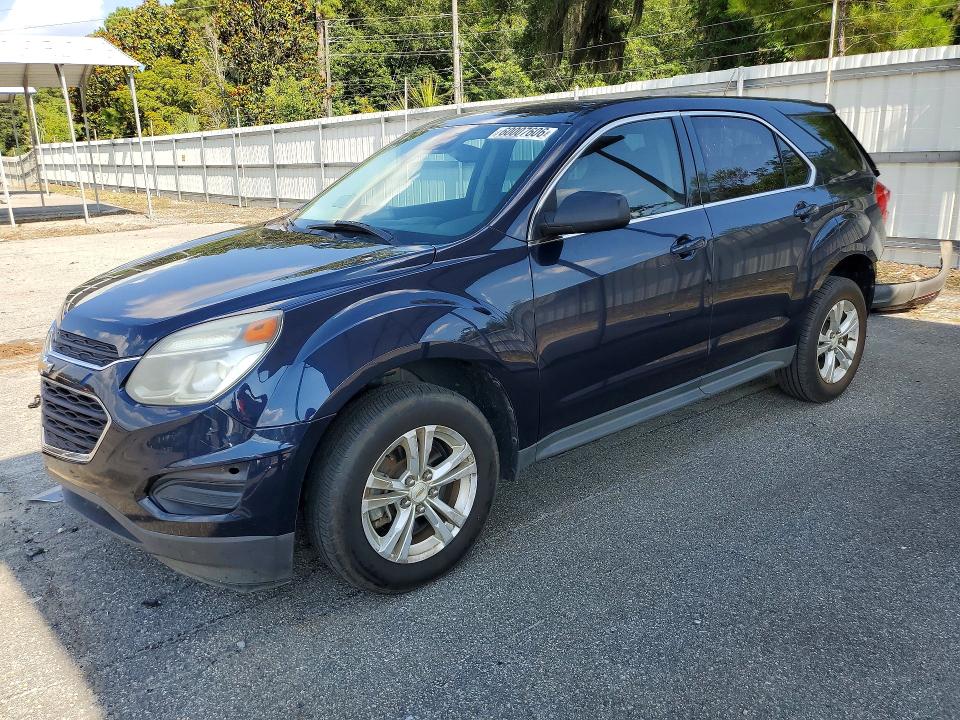 60007606 :رقم المزاد ، 2GNALBEKXH1551545 vin ، 2017 Chevrolet Equinox مزاد بيع