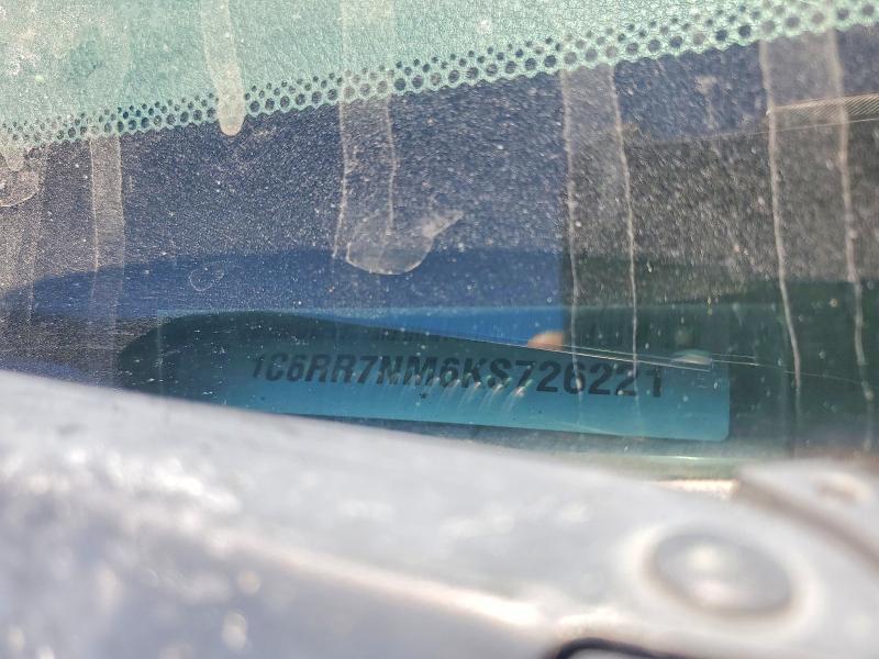 60830536 :رقم المزاد ، 1C6RR7NM6KS726221 vin ، 2019 Ram 1500 Classic مزاد بيع