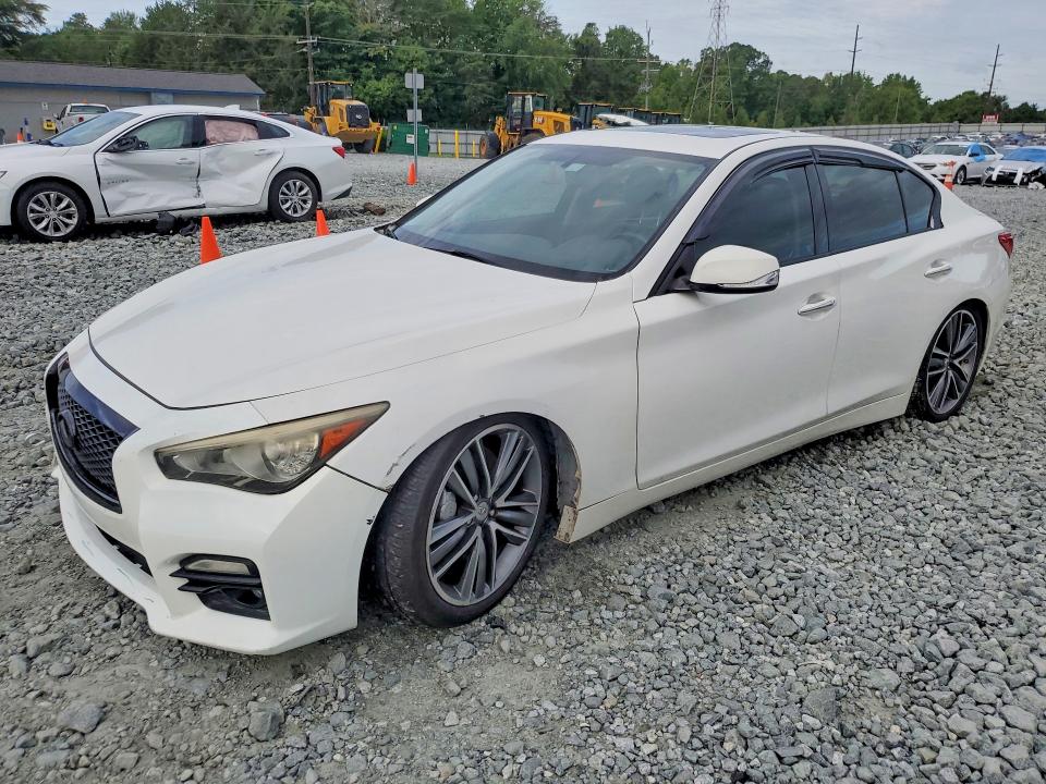 Продажа на аукционе авто 2014 Infiniti Q50, vin: JN1BV7AP0EM683934, номер лота: 61584166