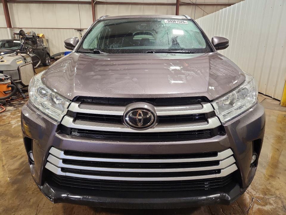 Aukcja sprzedaży 2019 Toyota Highlander, vin: 5TDJZRFH6KS580236, numer aukcji: 59381526