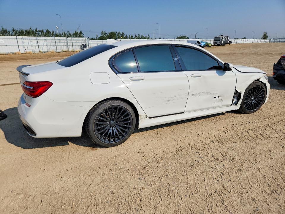 2017 Bmw 750 მანქანა იყიდება აუქციონზე, vin: WBA7B0C33HG527139, აუქციონის ნომერი: 62466396