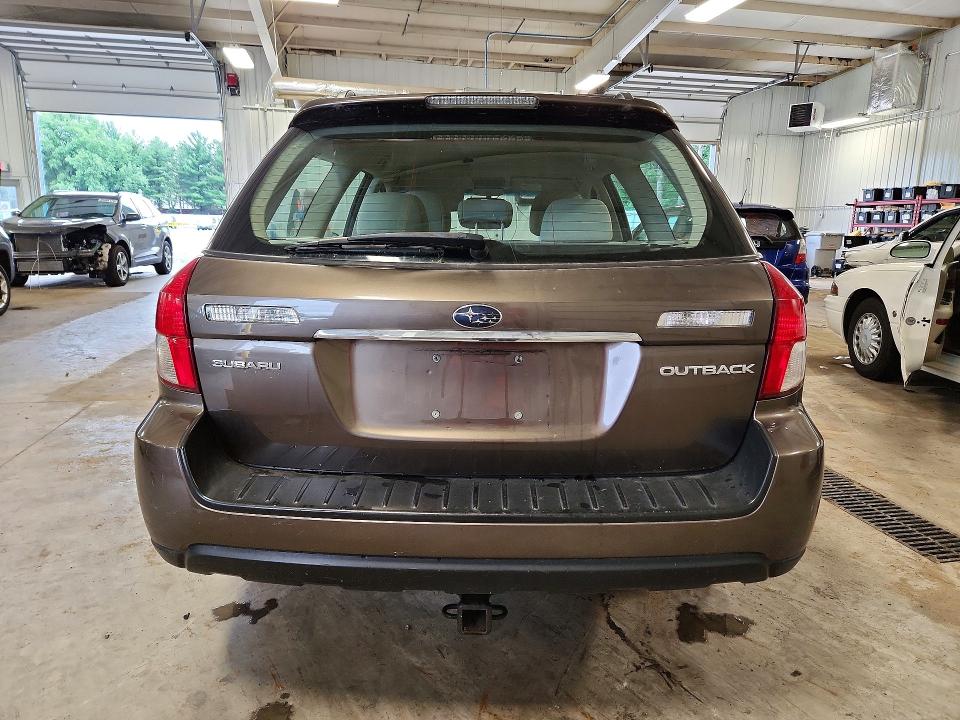 2008 Subaru Outback მანქანა იყიდება აუქციონზე, vin: 4S4BP61C987342755, აუქციონის ნომერი: 59705666