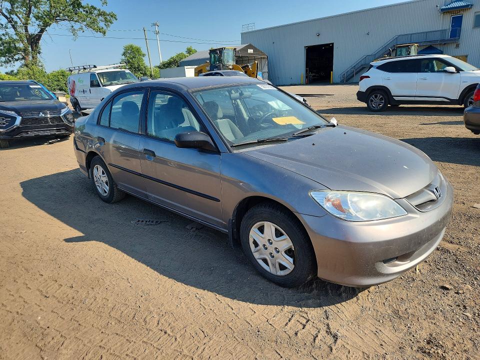 2005 Honda Civic მანქანა იყიდება აუქციონზე, vin: 2HGES16305H038100, აუქციონის ნომერი: 59707586