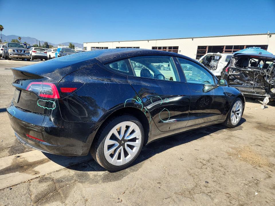 Продажа на аукционе авто 2022 Tesla Model 3, vin: 5YJ3E1EA2NF186140, номер лота: 62119866