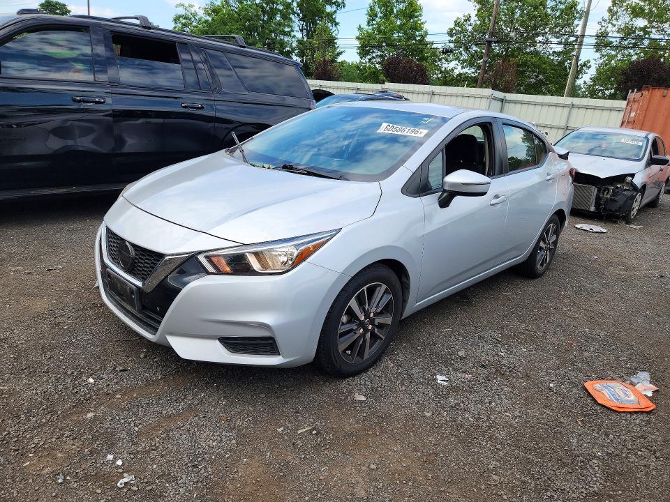 60586196 :رقم المزاد ، 3N1CN8EVXML809955 vin ، 2021 Nissan Versa مزاد بيع