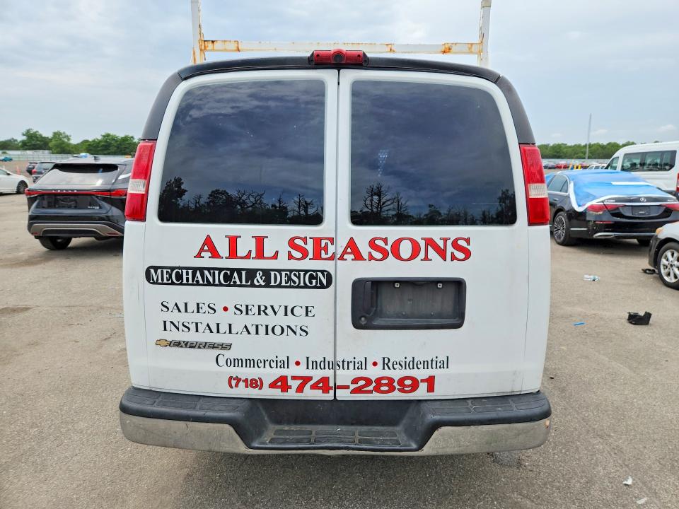 Aukcja sprzedaży 2017 Chevrolet Express G2500, vin: 1GCWGAFF1H1116496, numer aukcji: 60249256