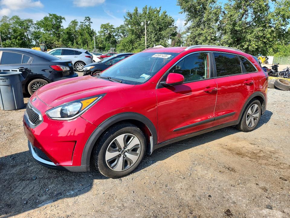 2017 Kia Niro მანქანა იყიდება აუქციონზე, vin: KNDCB3LC6H5094141, აუქციონის ნომერი: 62661436