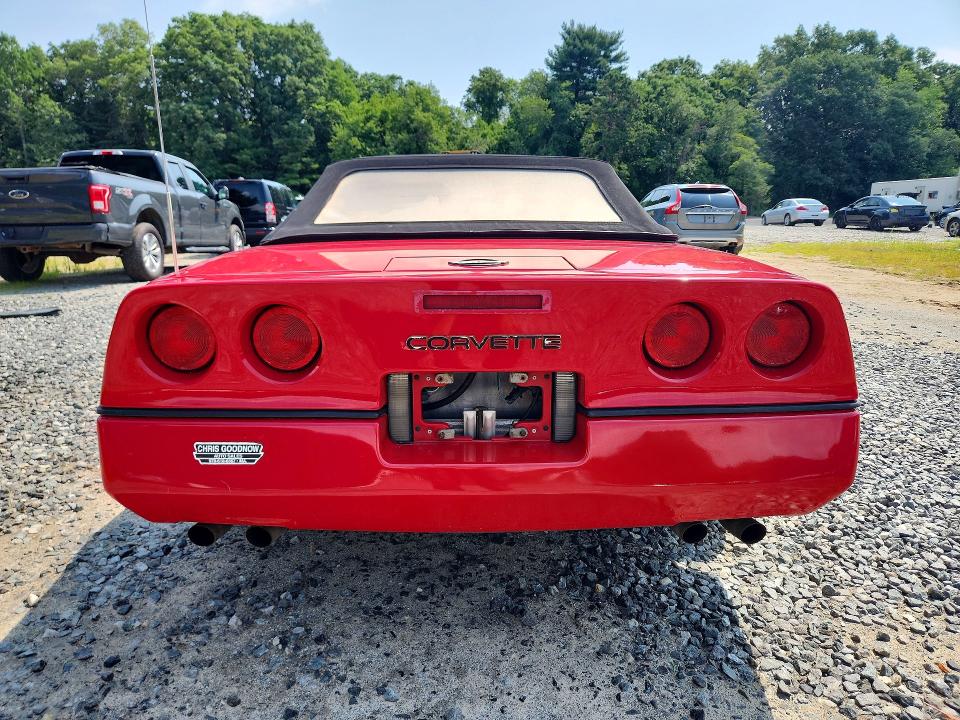 61620356 :رقم المزاد ، 1G1YY6784G5905325 vin ، 1986 Chevrolet Corvette مزاد بيع