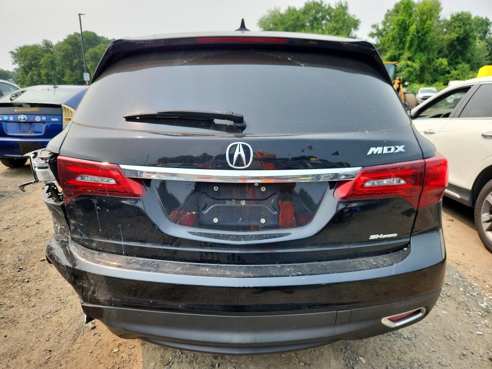 Продажа на аукционе авто 2016 Acura Mdx, vin: 5FRYD4H44GB019618, номер лота: 61721846