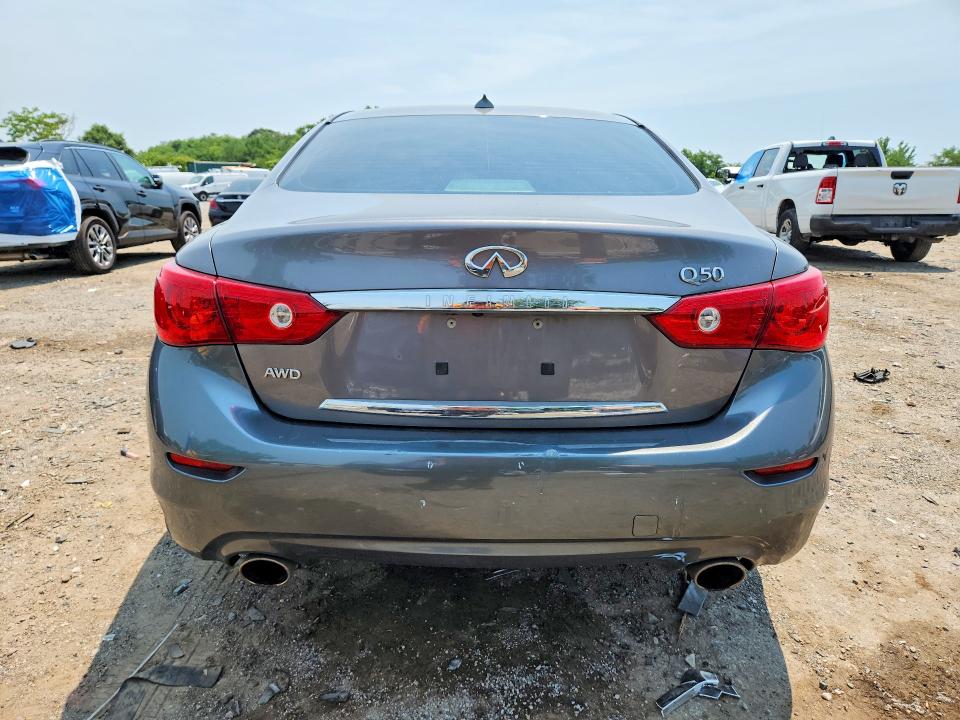 Продажа на аукционе авто 2014 Infiniti Q50, vin: JN1BV7AR1EM696824, номер лота: 61005416