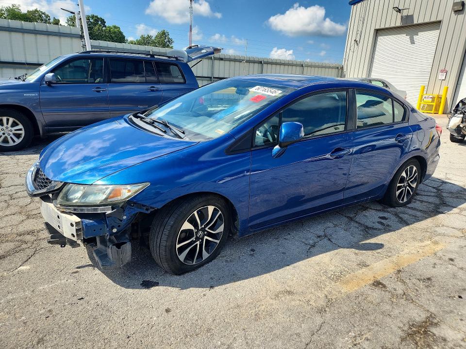 Auction sale of the 2013 Honda Civic, vin: 19XFB2F81DE070777, lot number: 60165546