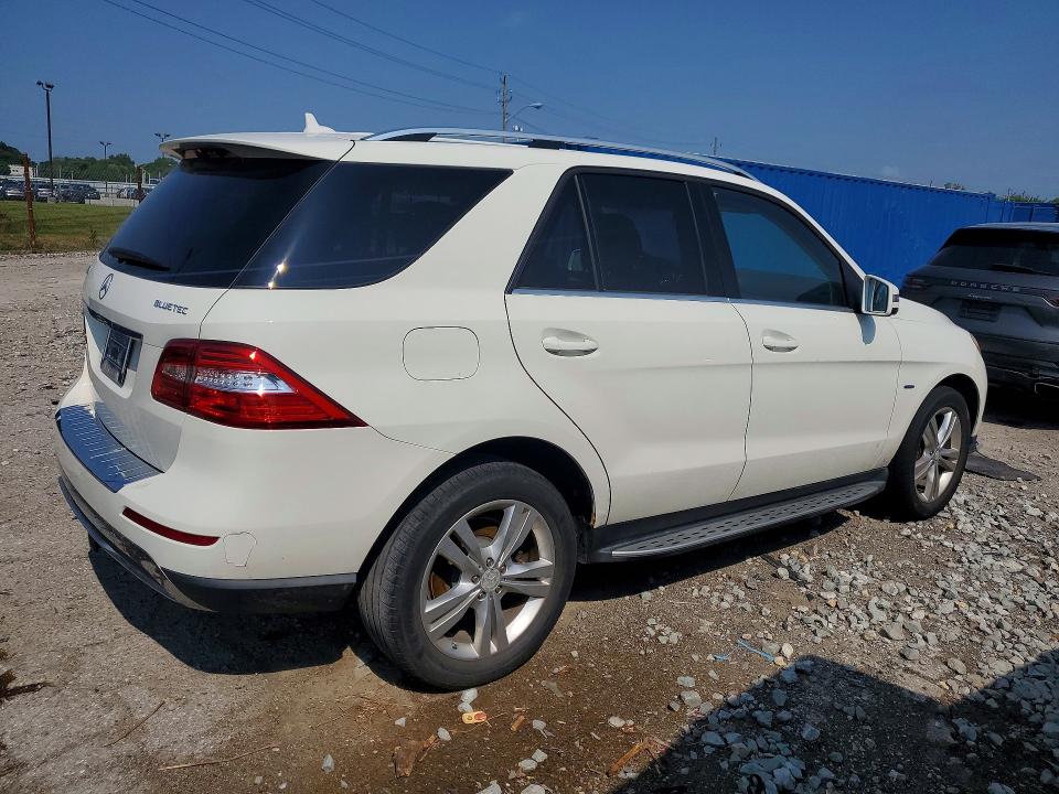 Aukcja sprzedaży 2012 Mercedes-benz Ml, vin: 4JGDA2EB7CA001886, numer aukcji: 62283116