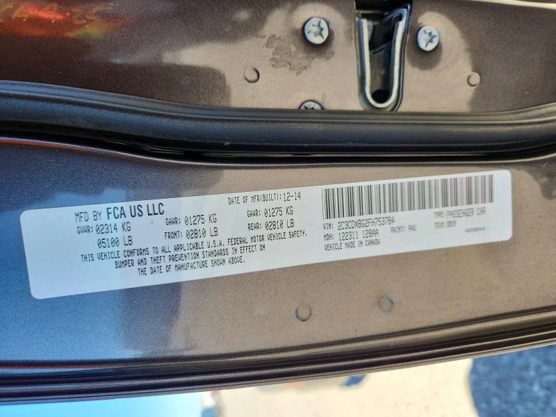 Продаж на аукціоні авто 2015 Dodge Charger, vin: 2C3CDXBG2FH753784, номер лоту: 59385396