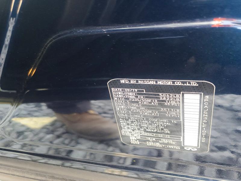 Aukcja sprzedaży 2020 Infiniti Qx50, vin: 3PCAJ5M36LF102122, numer aukcji: 59889326