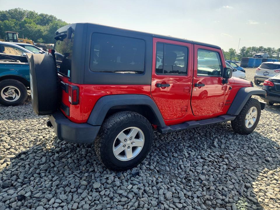 2015 Jeep Wrangler Unlimited მანქანა იყიდება აუქციონზე, vin: 1C4BJWDG8FL520258, აუქციონის ნომერი: 58920076