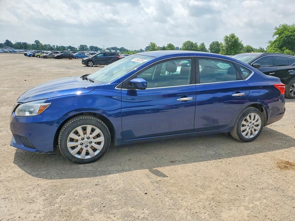 61508226 :رقم المزاد ، 3N1AB7AP6KY354619 vin ، 2019 Nissan Sentra مزاد بيع